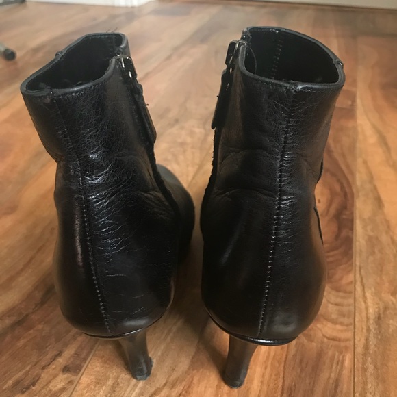 PRADA ankle black booties sz EU 36 US 6 - Picture 6 of 8
